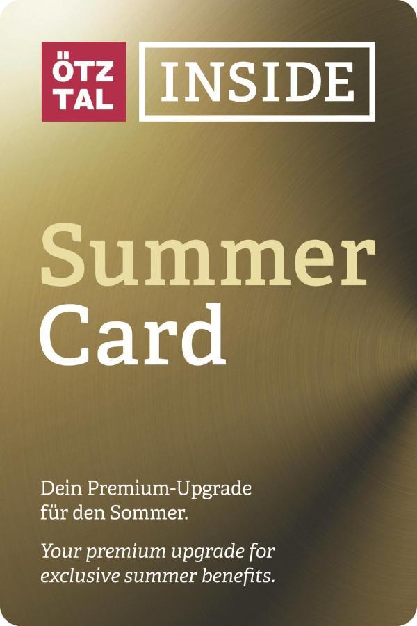 Appartement Gehoerde-Soelden Inklusive Summercard エクステリア 写真